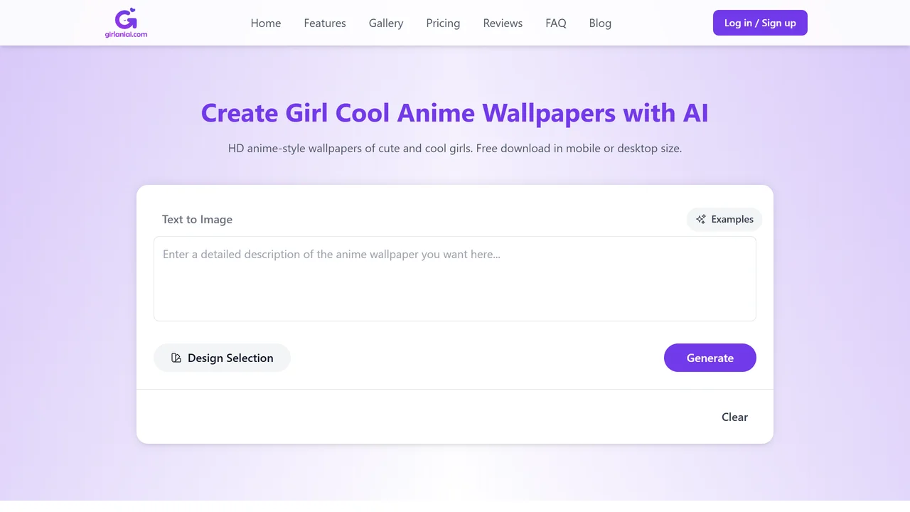 Cool Anime Girl Wallpapers