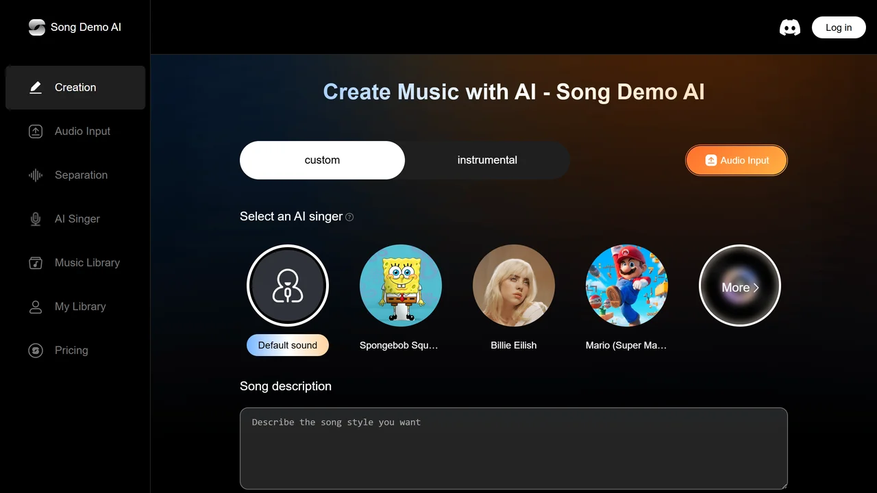 SONGDEMO.AI