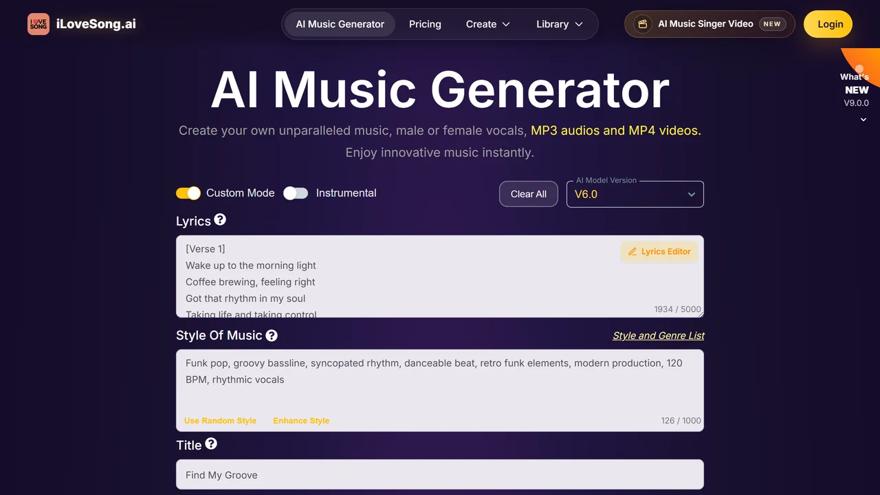 Ilovesong.ai