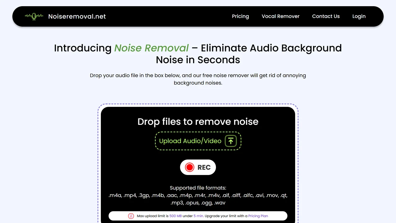 Noiseremoval.net