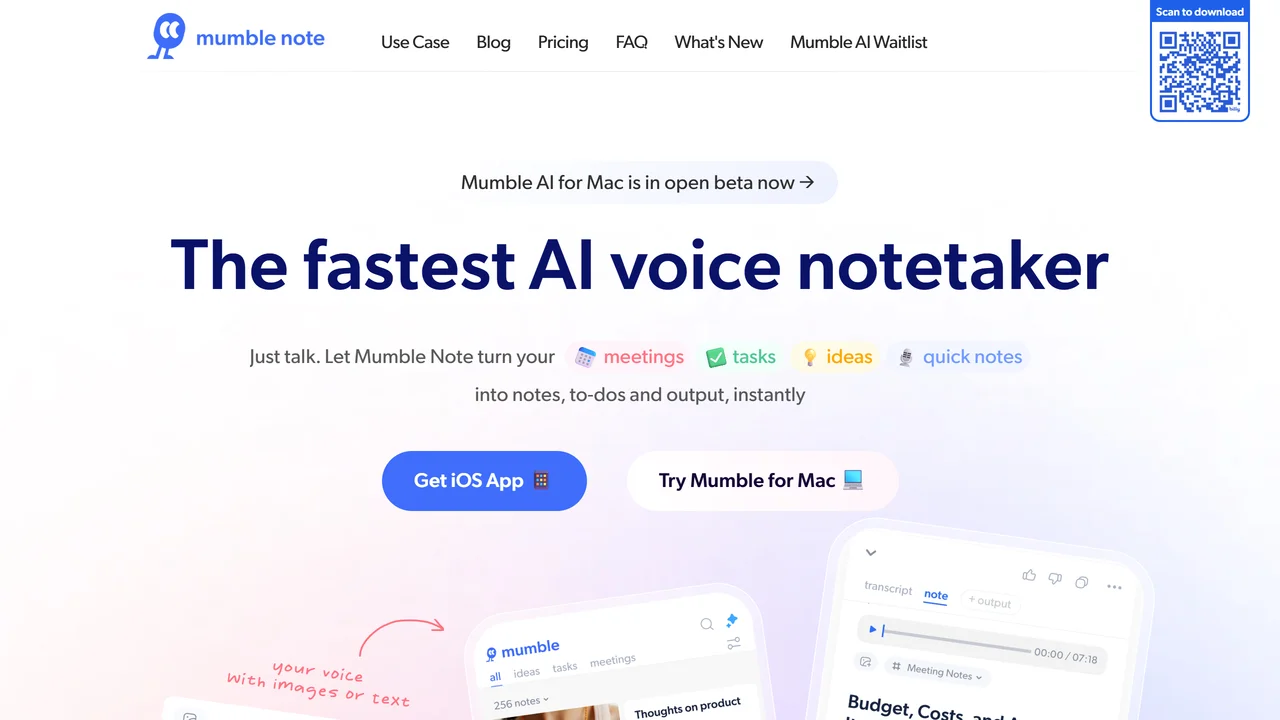 Mumble Note