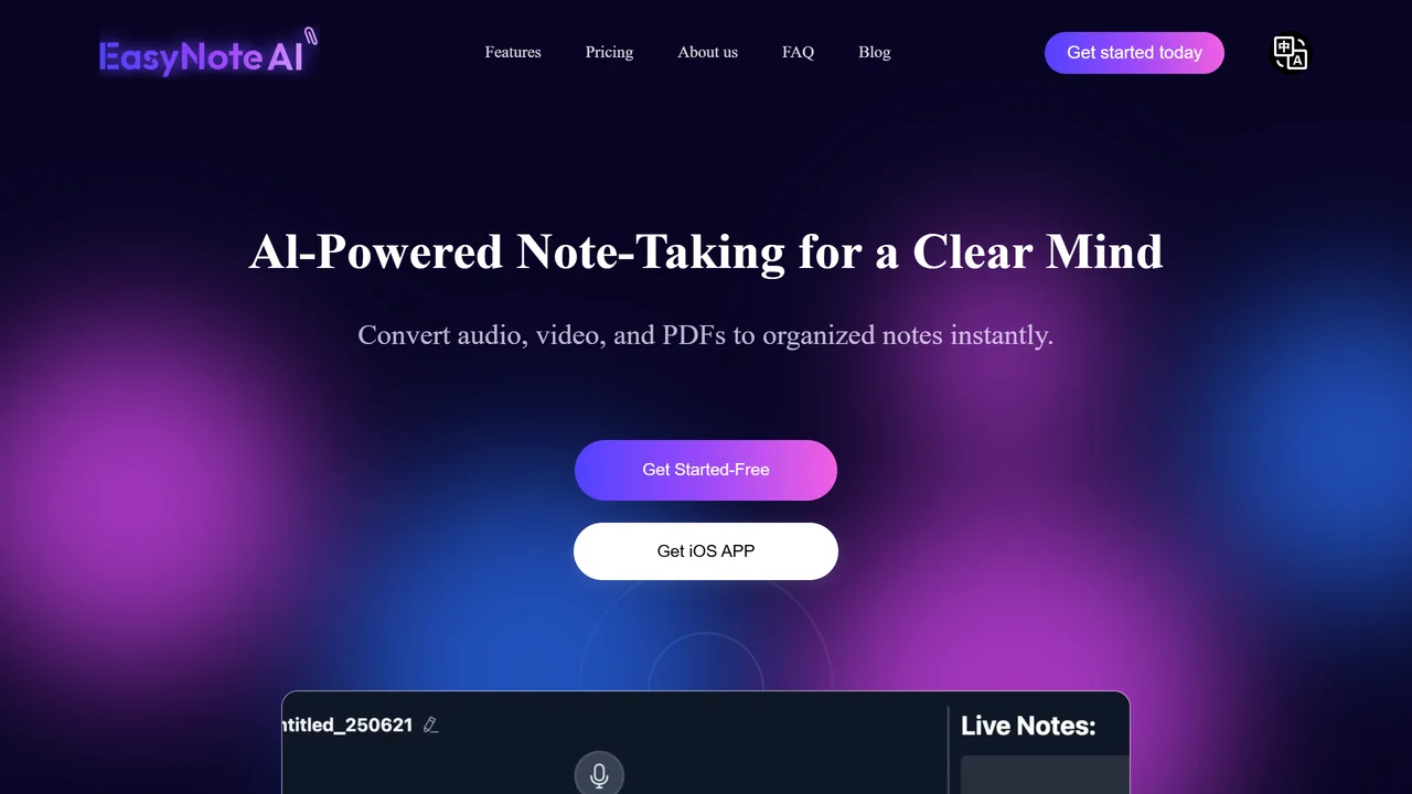 EasyNoteAI