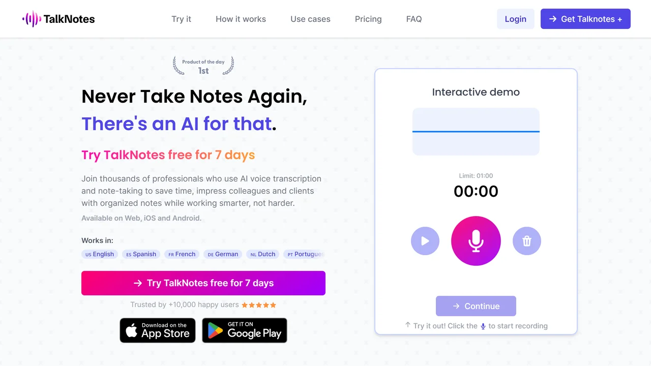 TalkNotes