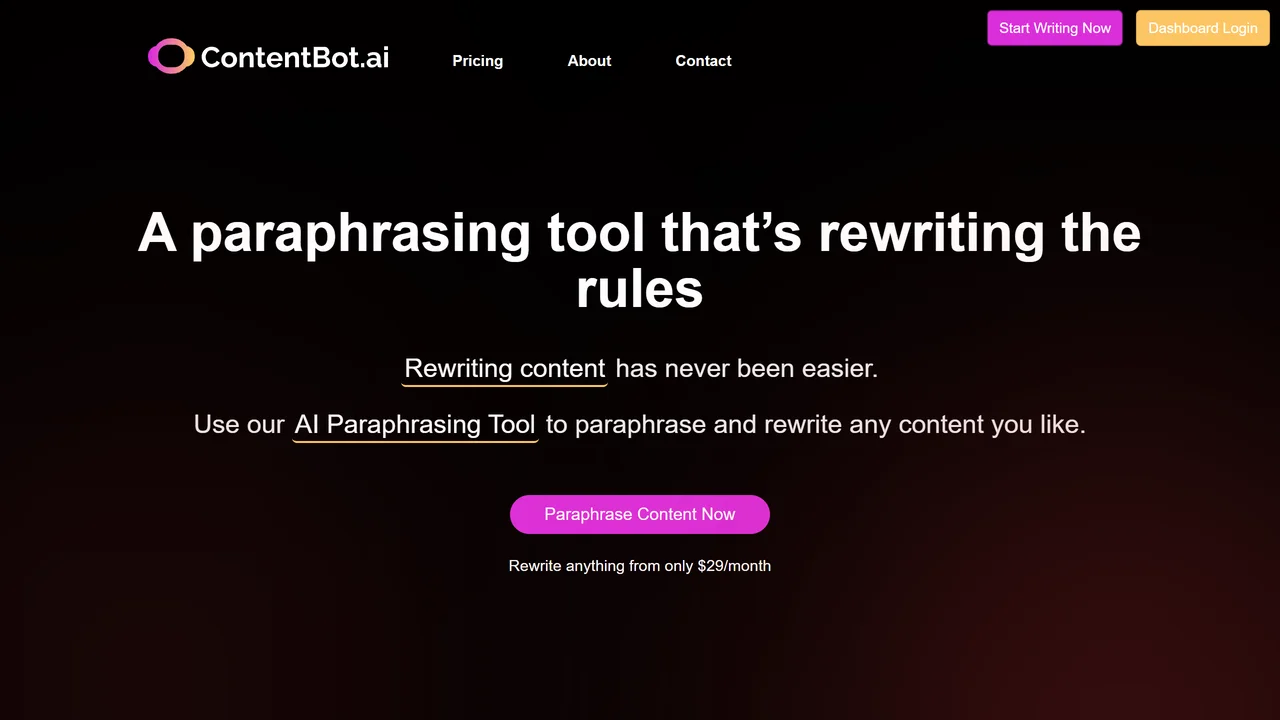 AI Paraphrasing Tool