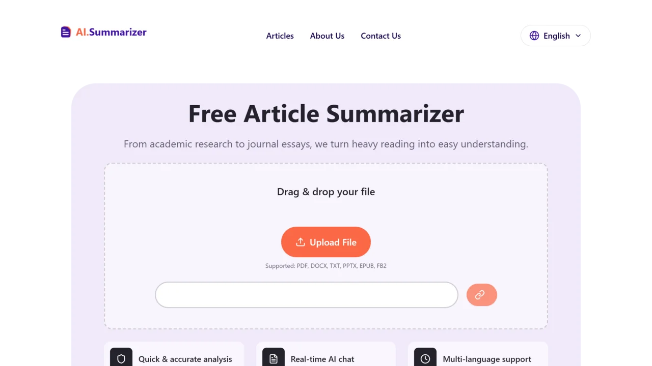 AI Article Summarizer