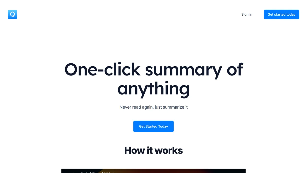 QuickRead AI