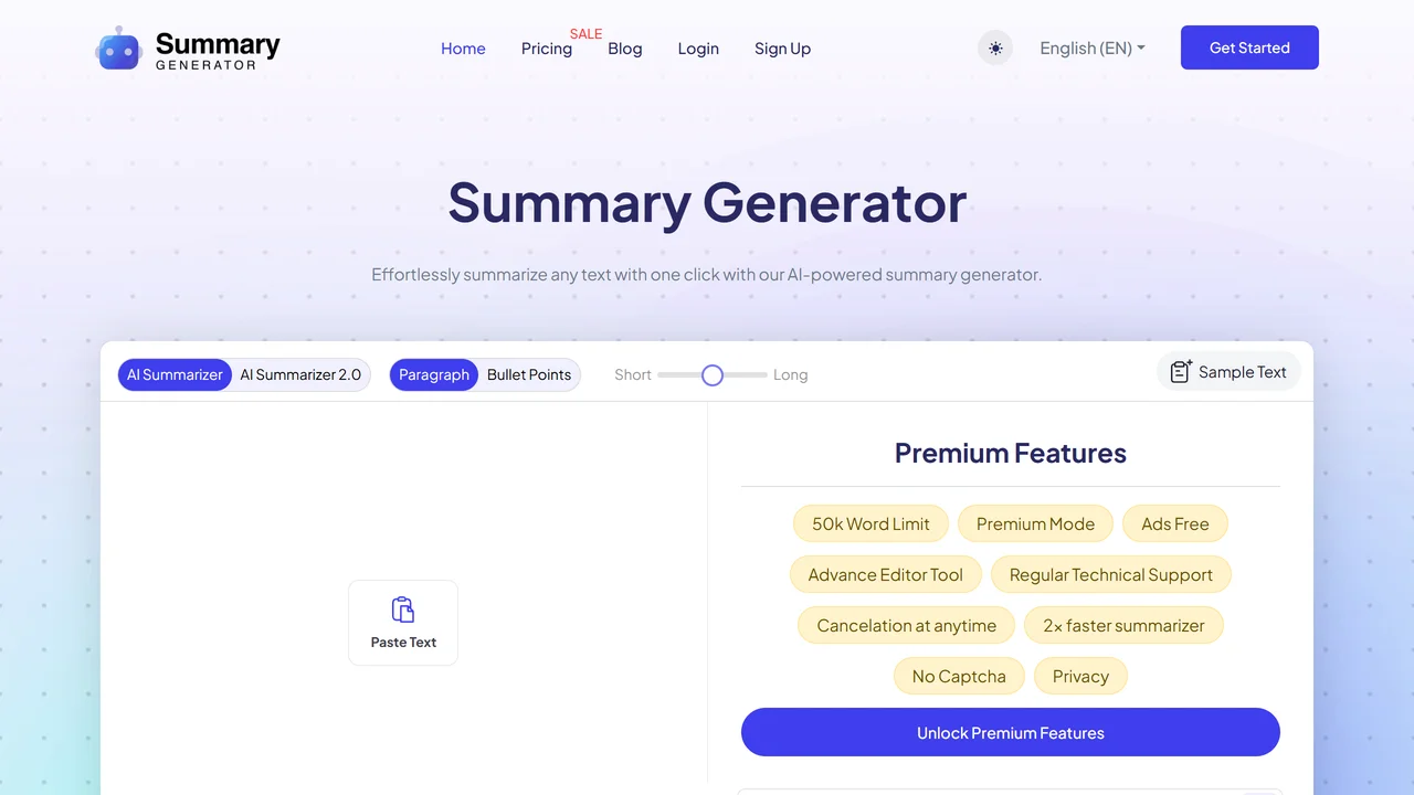 Ai Summary Generator