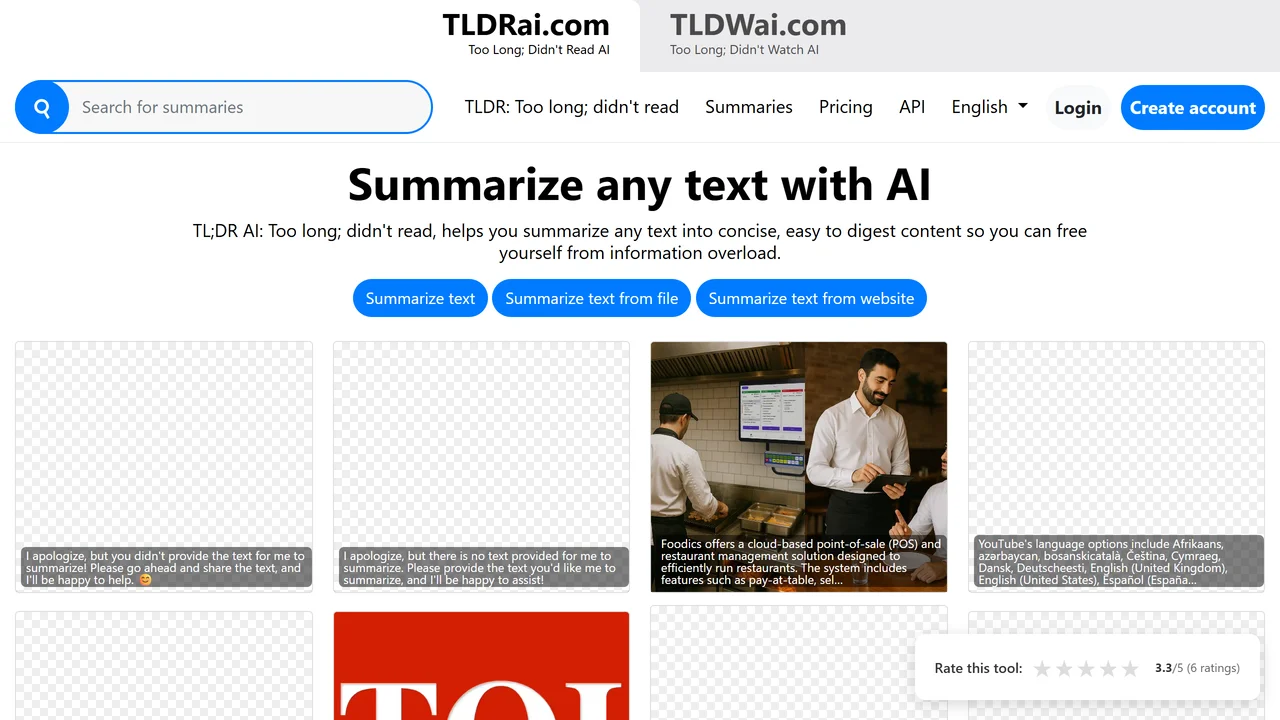 TLDR AI