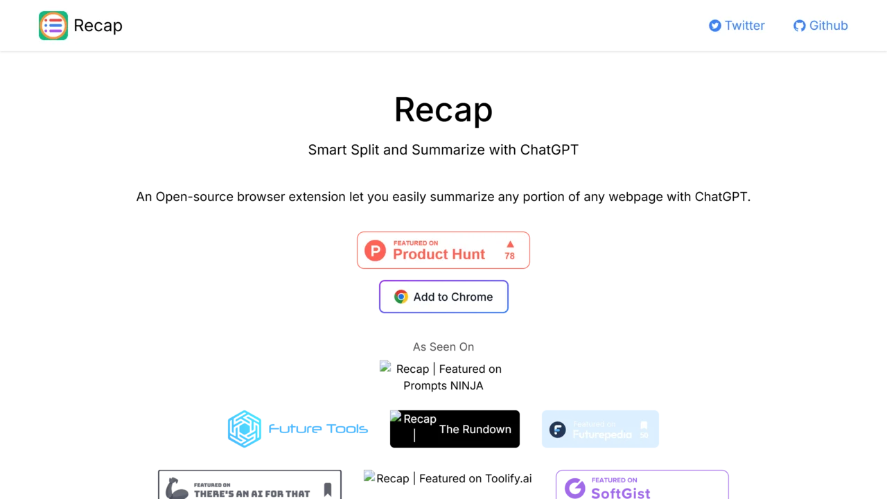 Recapext