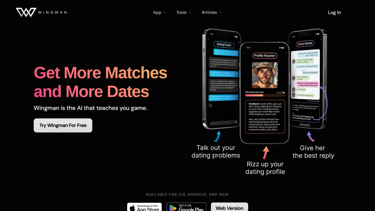 Wingman - AI Dating Coach