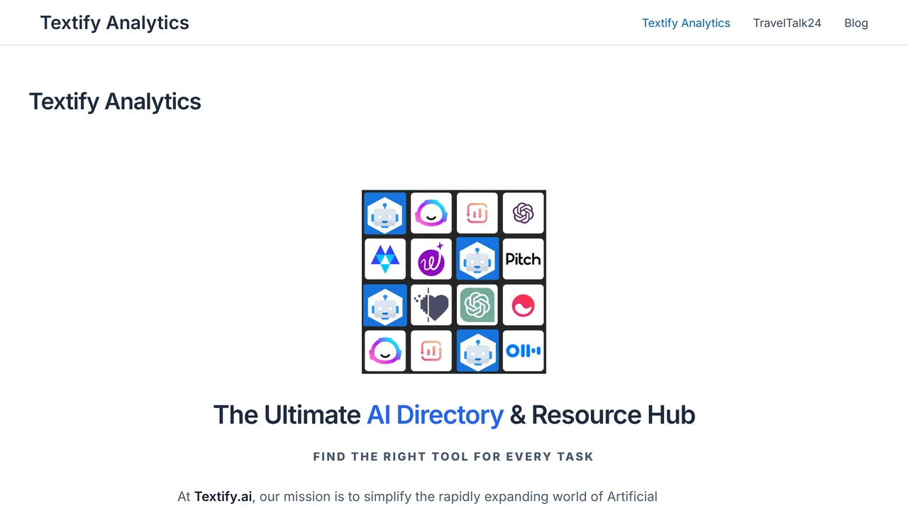 Textify Analytics