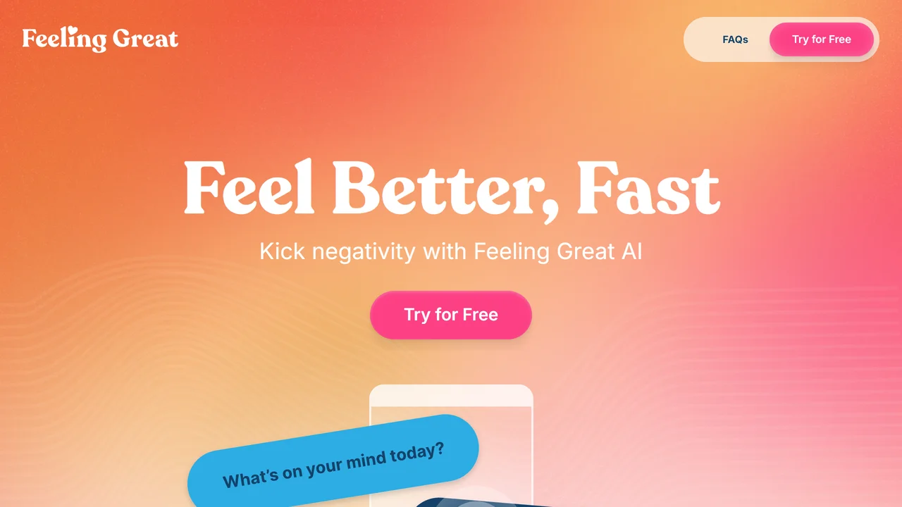 Feeling Great App
