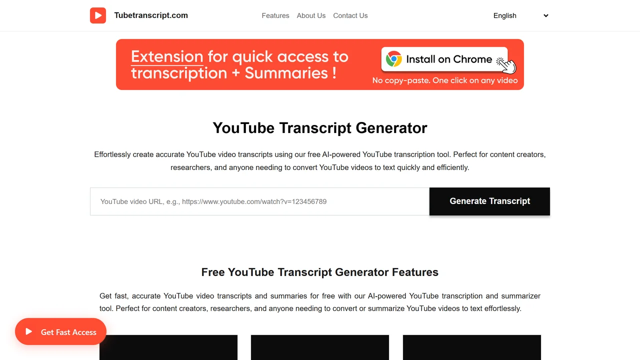 Tube Transcript