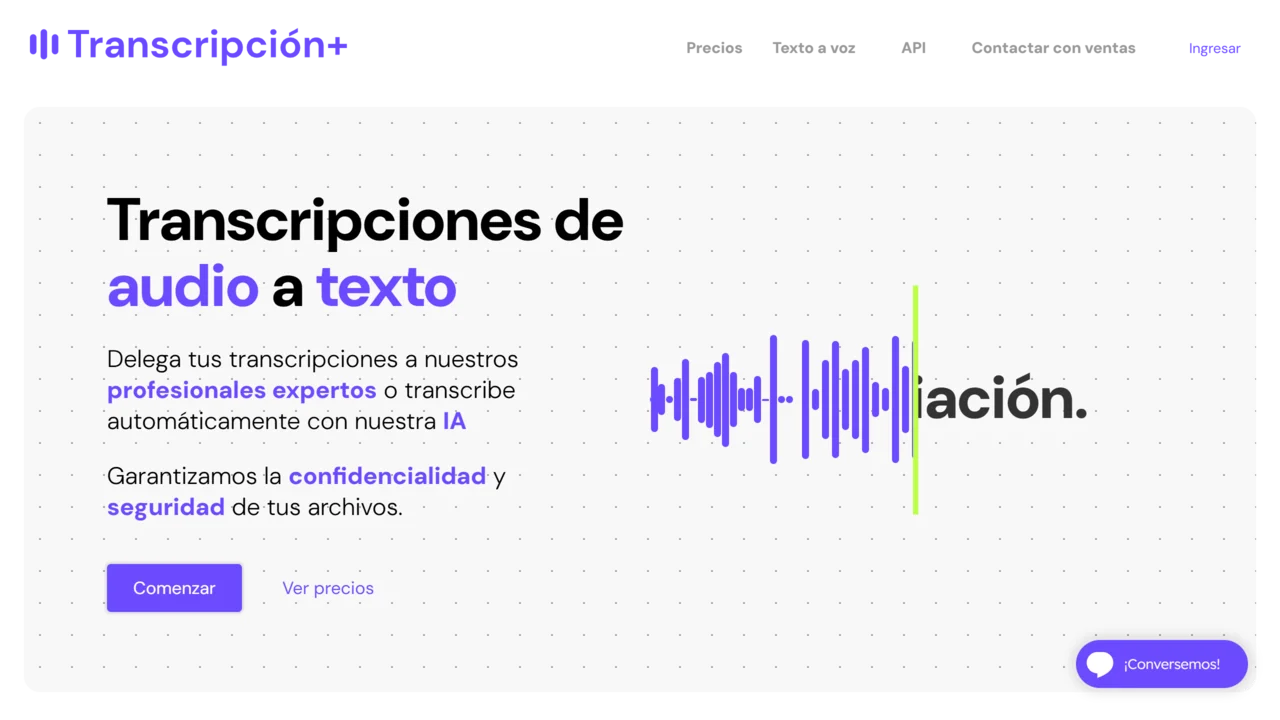 Transcripción+