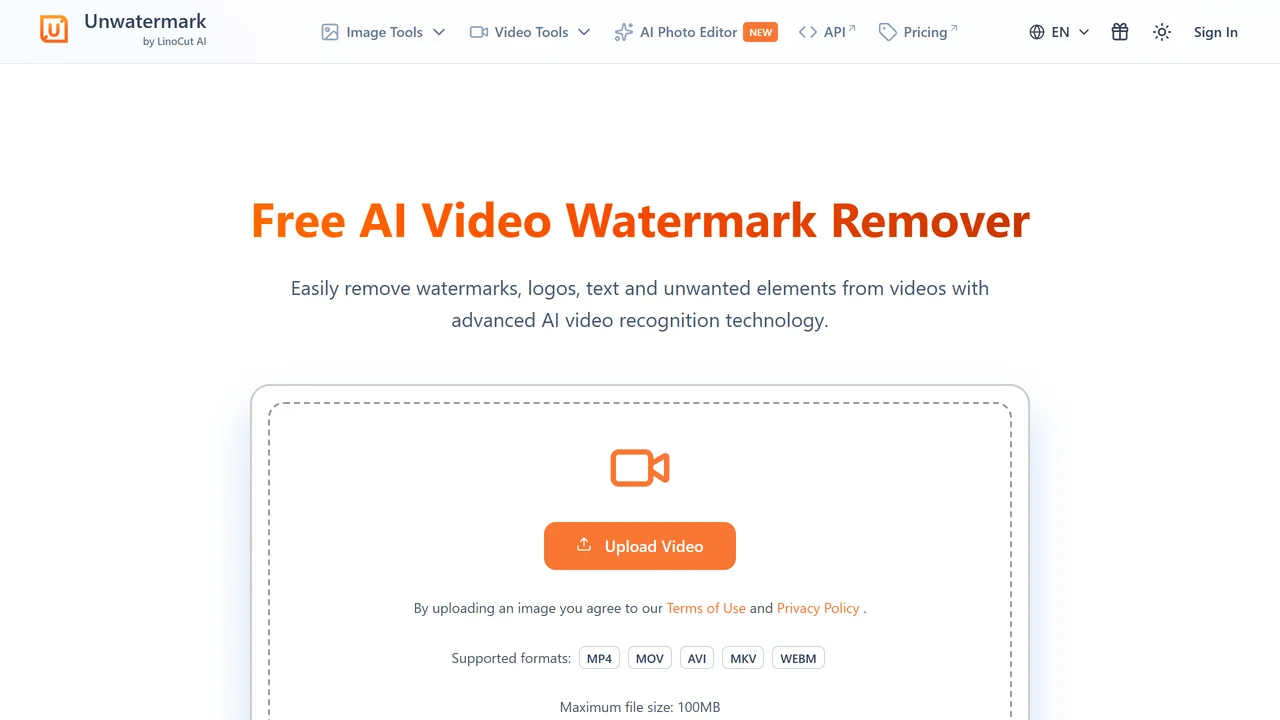 VideoWatermarkRemover AI