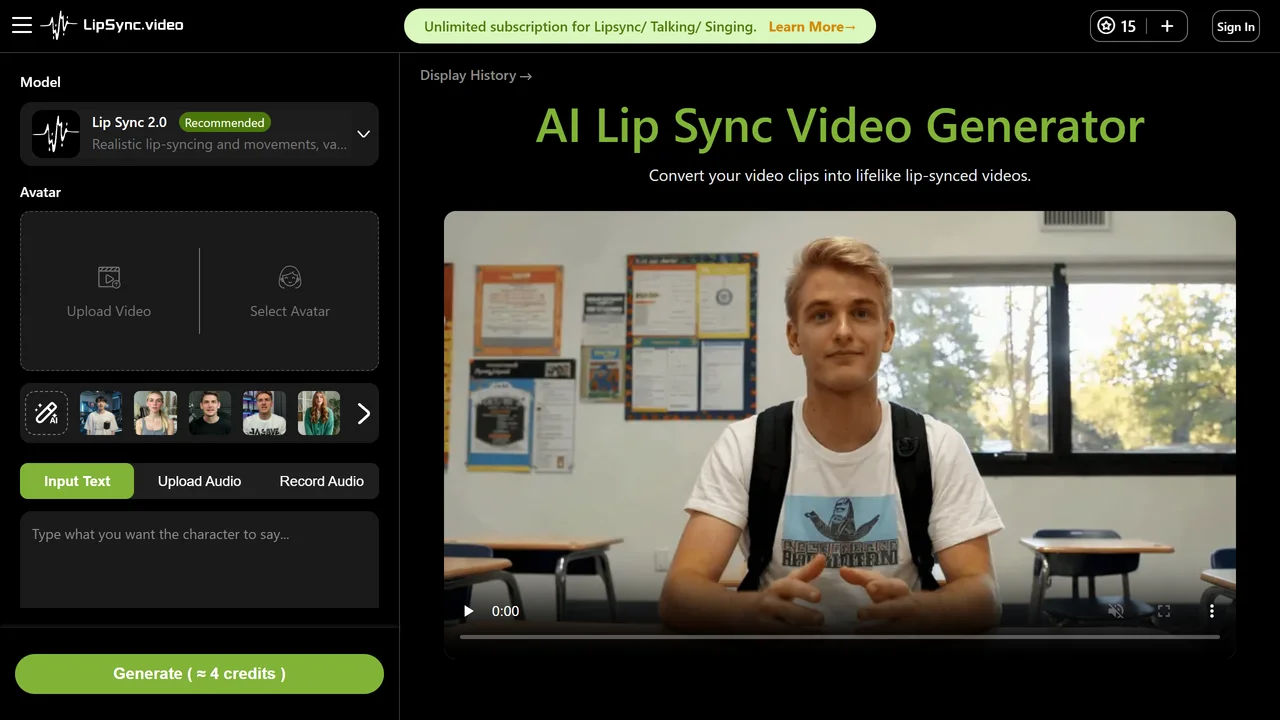 LipSync.video
