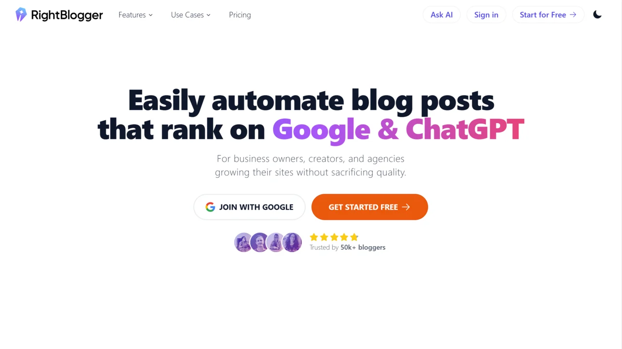 Right Blogger