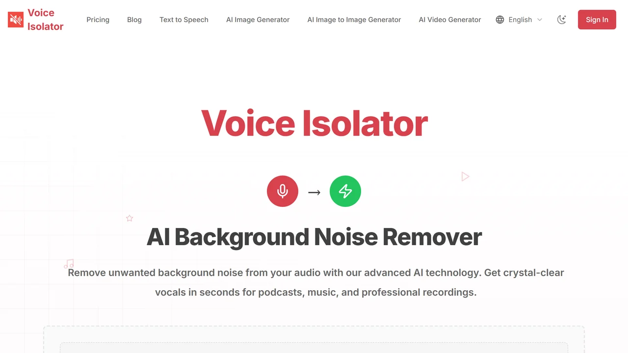 Voice Isolator