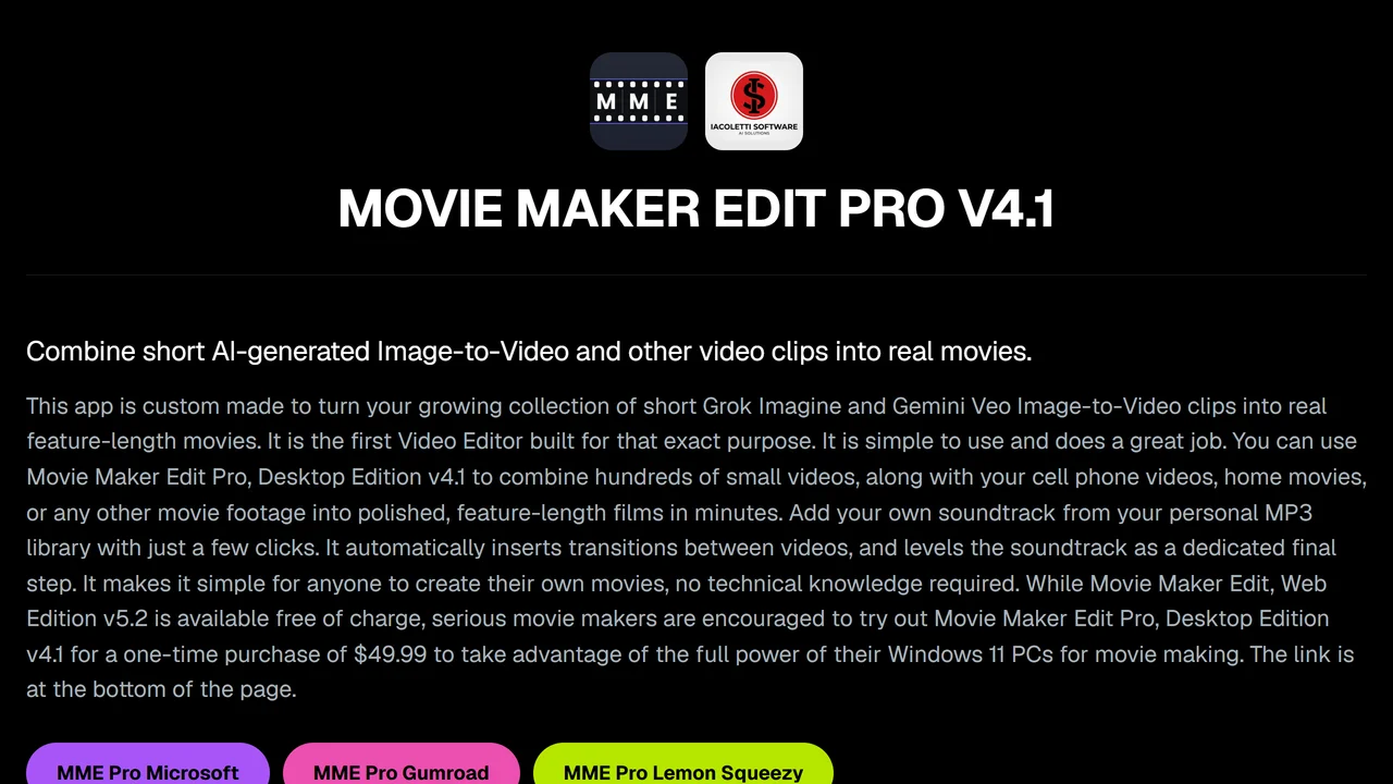 Movie Maker Edit