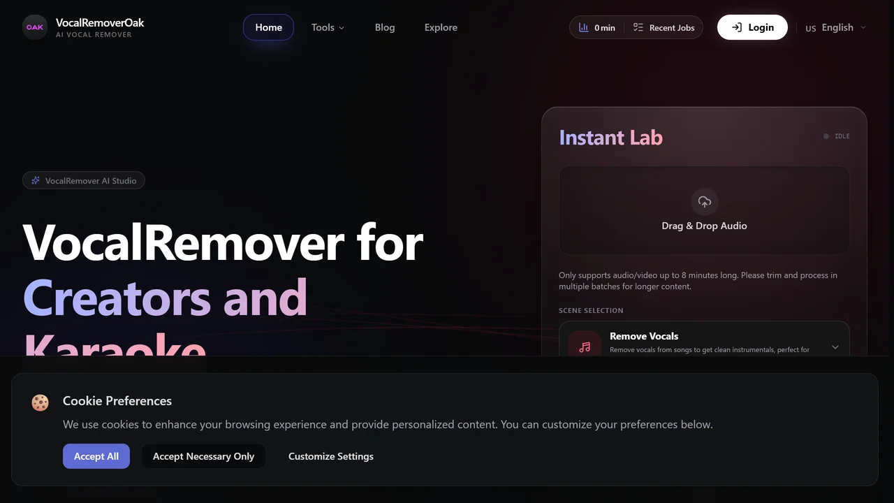 Vocal Remover Online