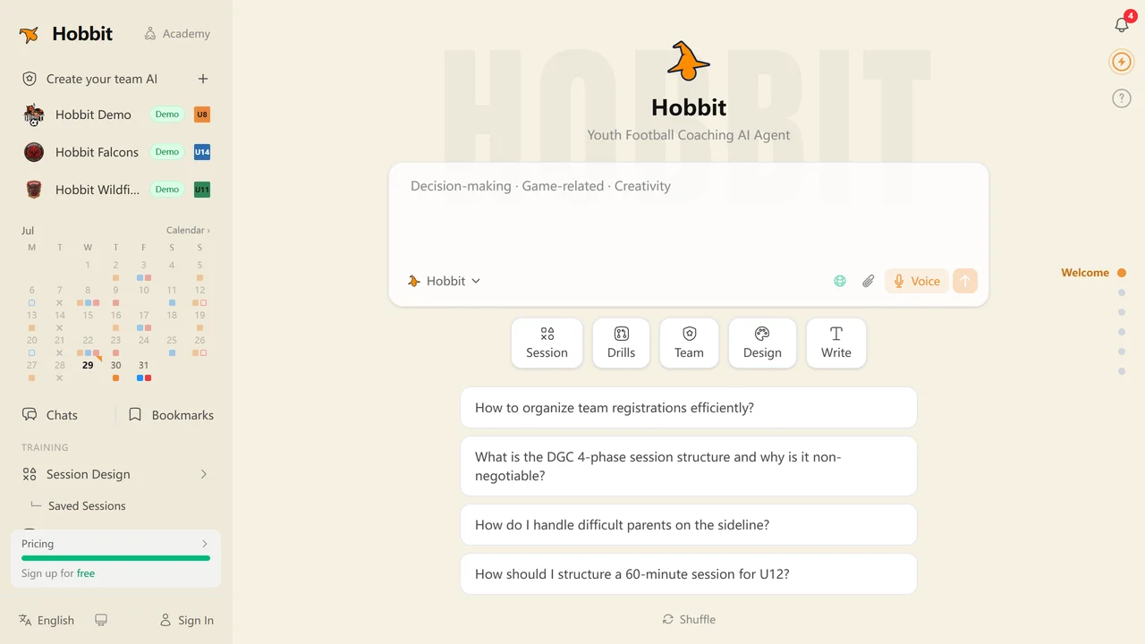 Hobbit AI