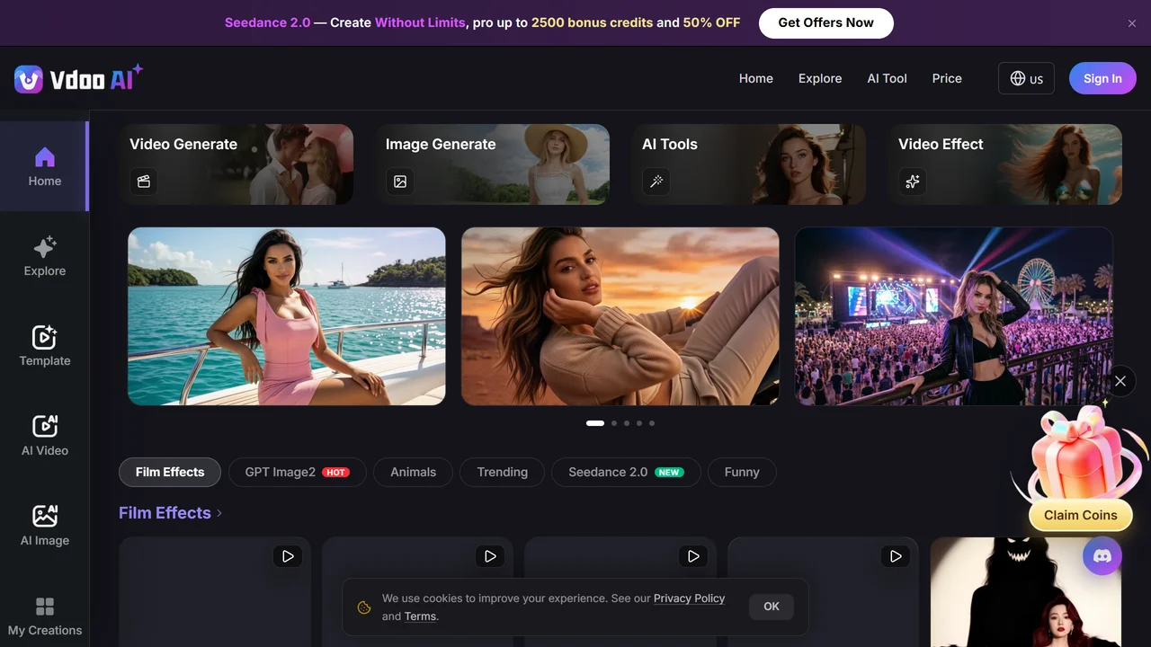 Vdoo AI | Image to Video Generator