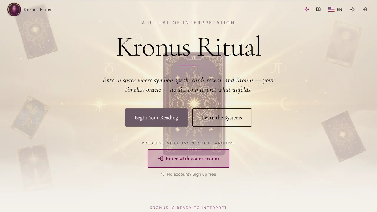 Kronus Ritual