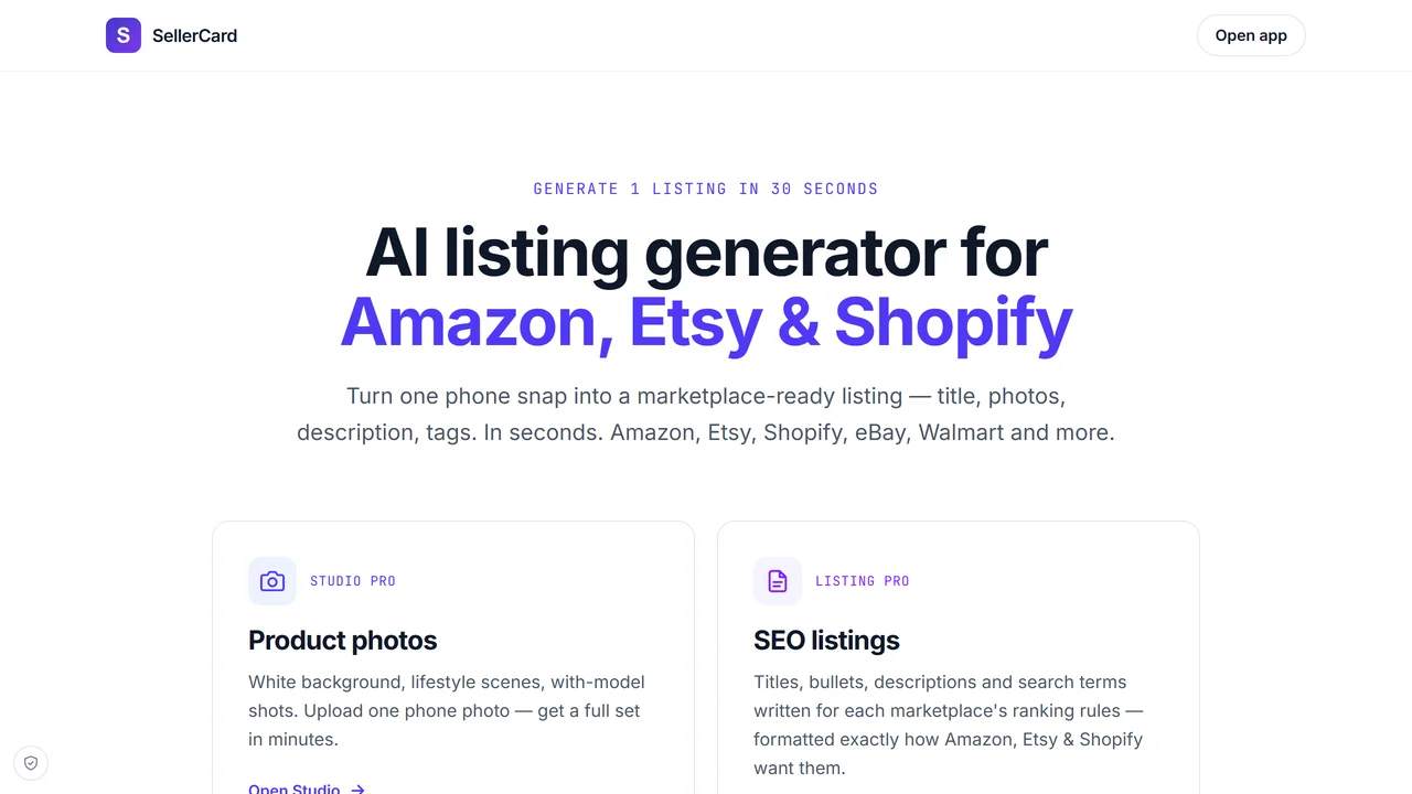 SellerCard