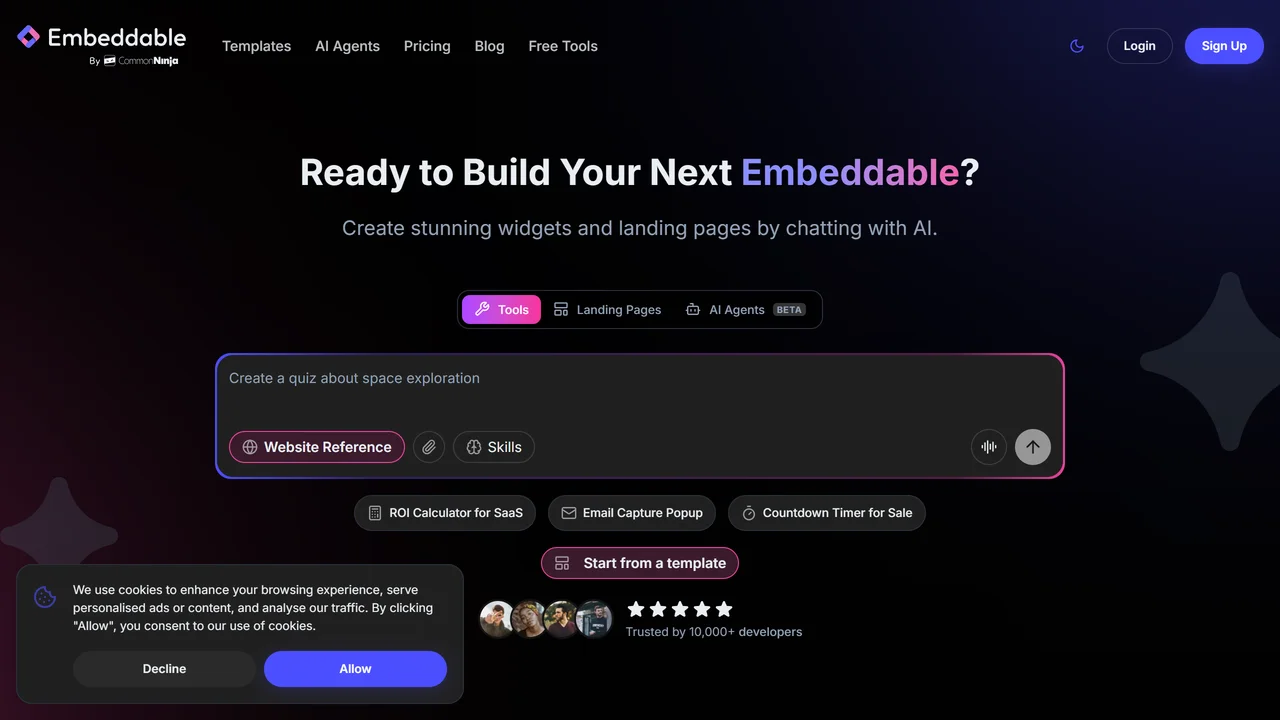 Embeddable