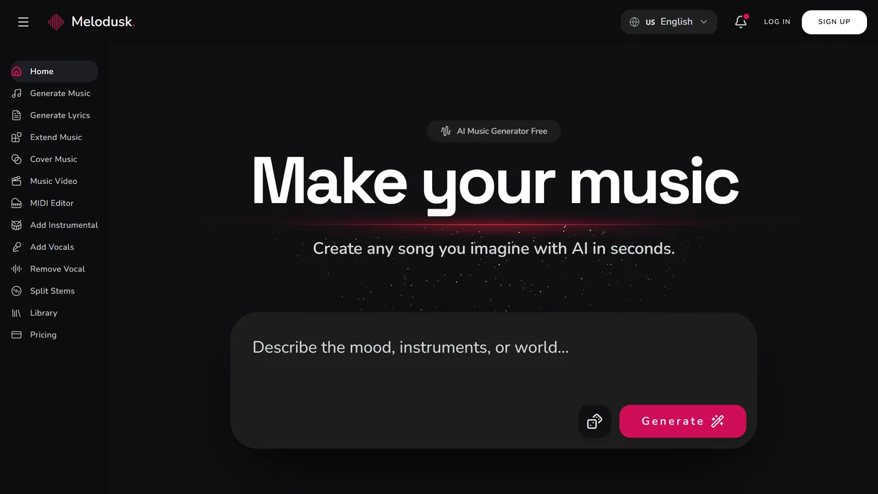 Melodusk - AI Music Maker