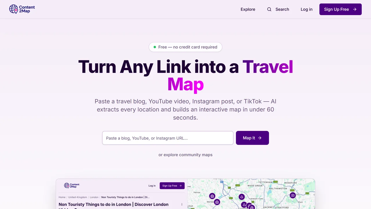 Content2Map
