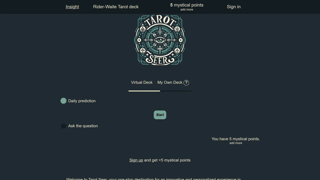 Tarot Seer