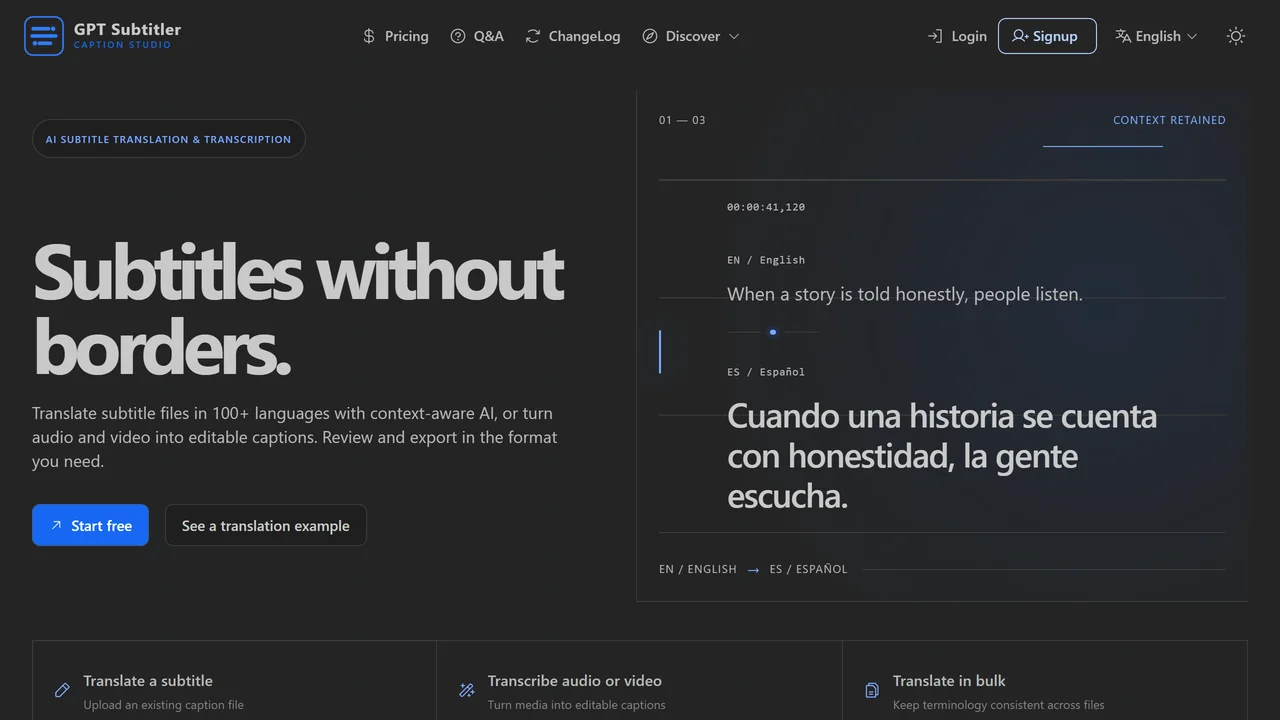 GPT Subtitler