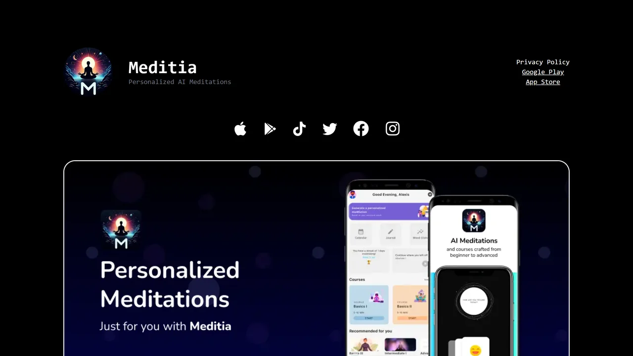 Meditia App