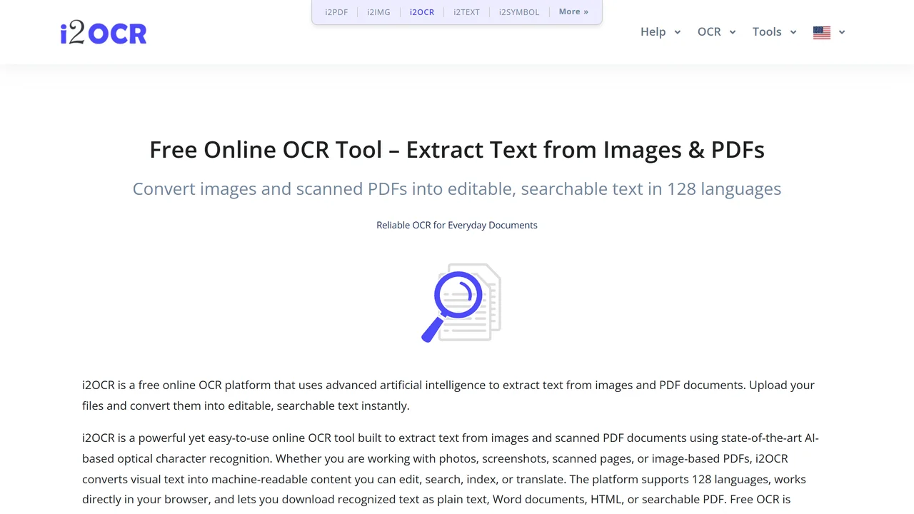 i2OCR