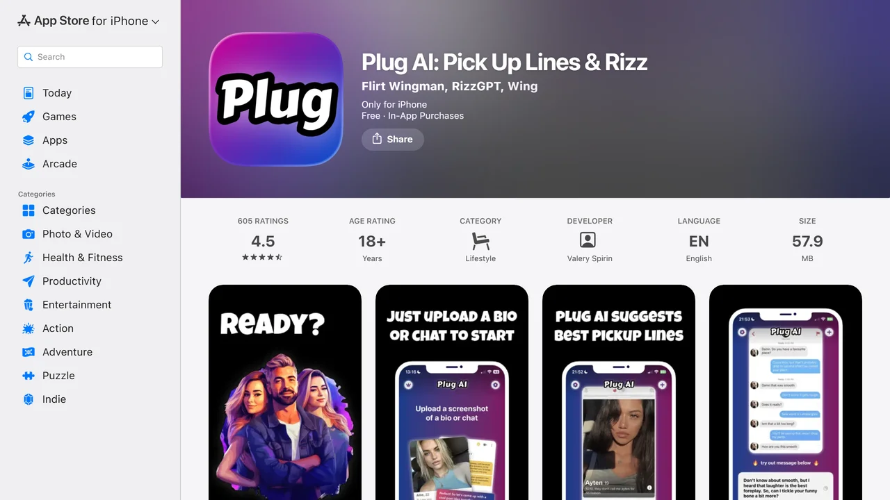 RizzGPT: Pick Up Lines & Rizz