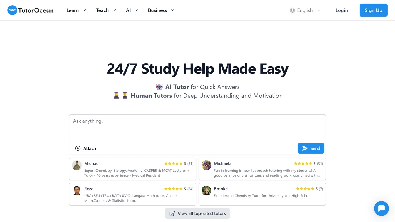 AI Tutor by SoundOcean