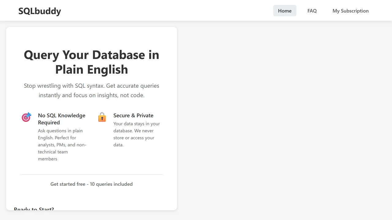 SQLbuddy