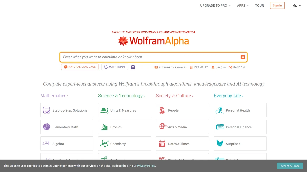 Wolframalpha