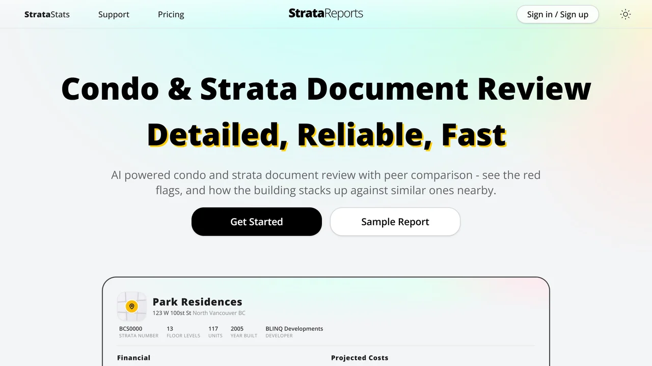 StrataReports