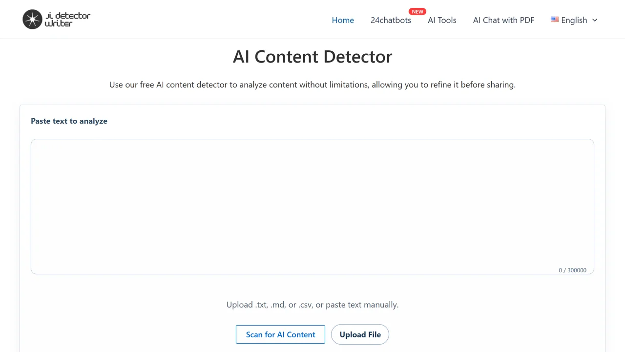 AI Detector Writer