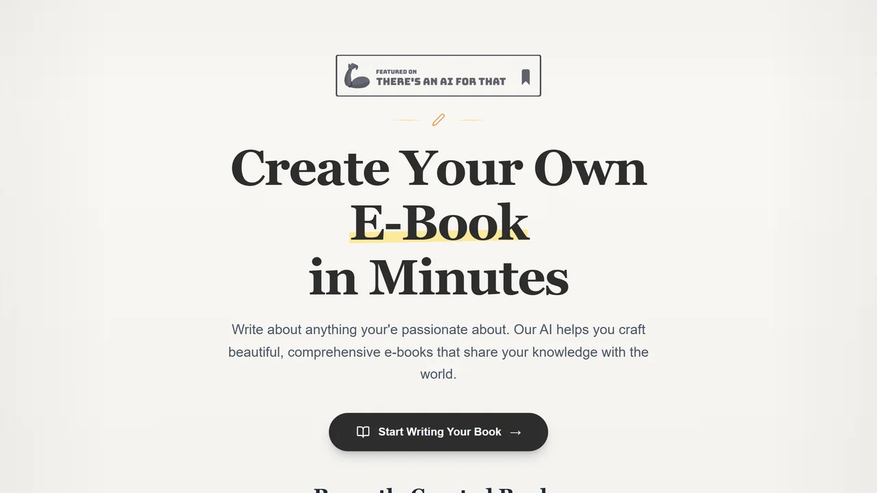 AI E-Books