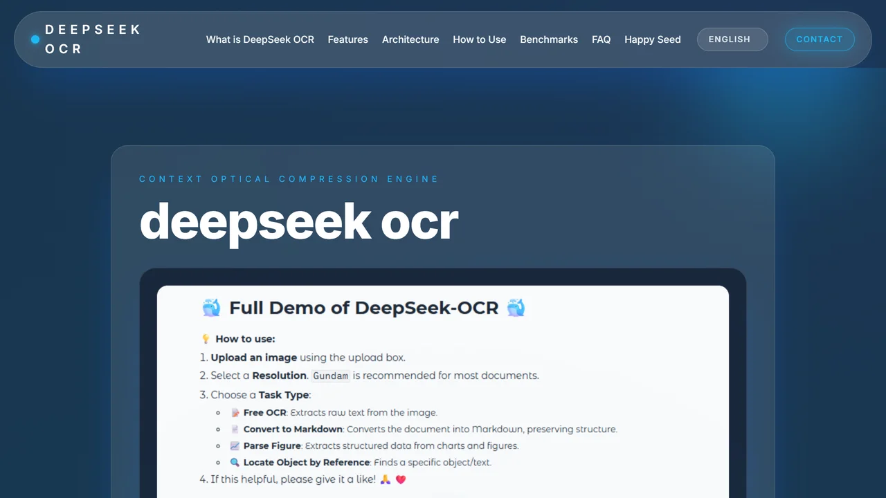 DeepSeek OCR