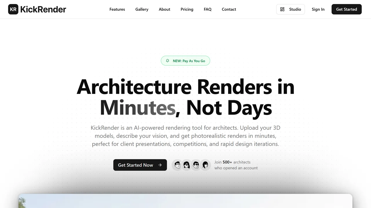Kickrender