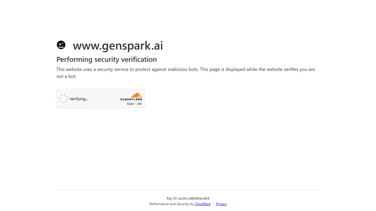 GenSpark AI Browser