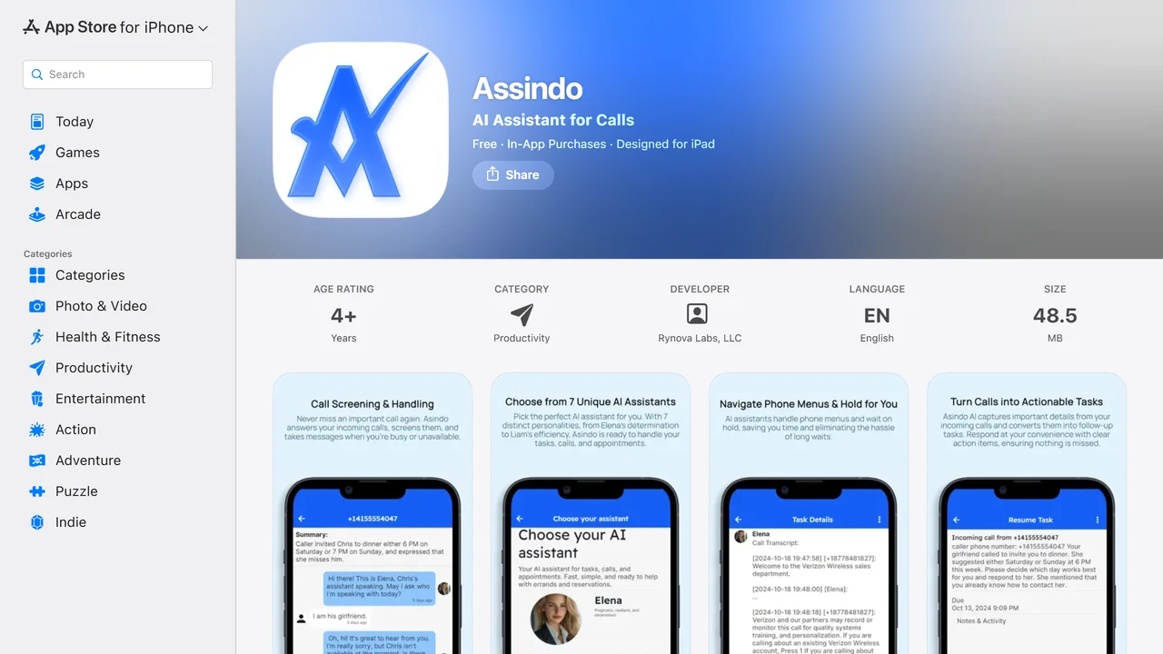 Assindo iOS