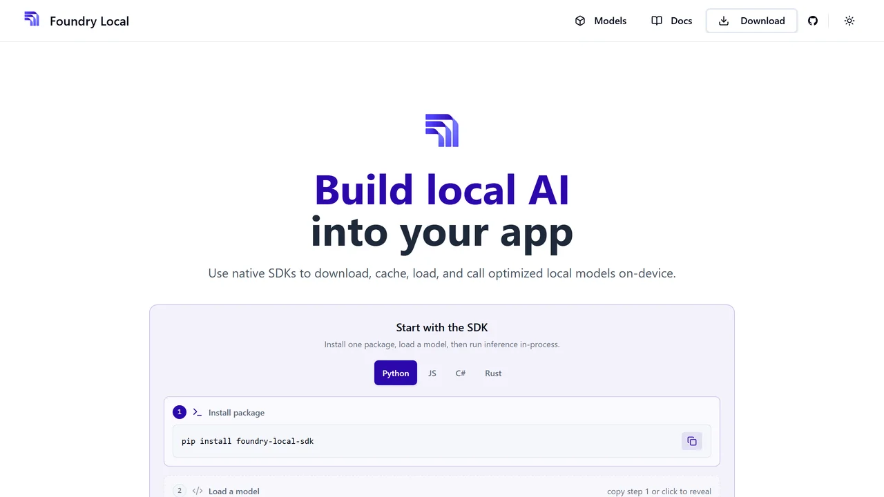 Foundry Local