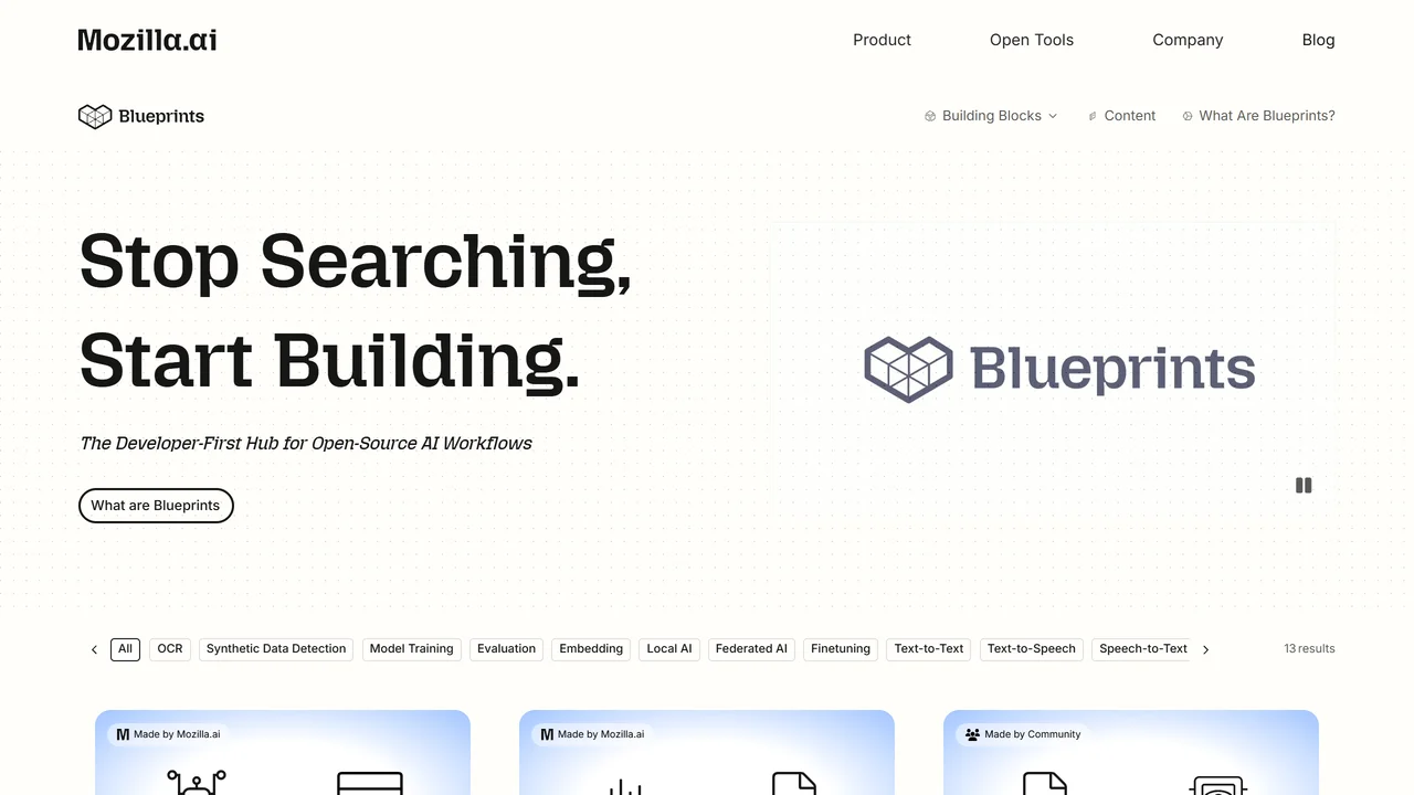 Blueprints