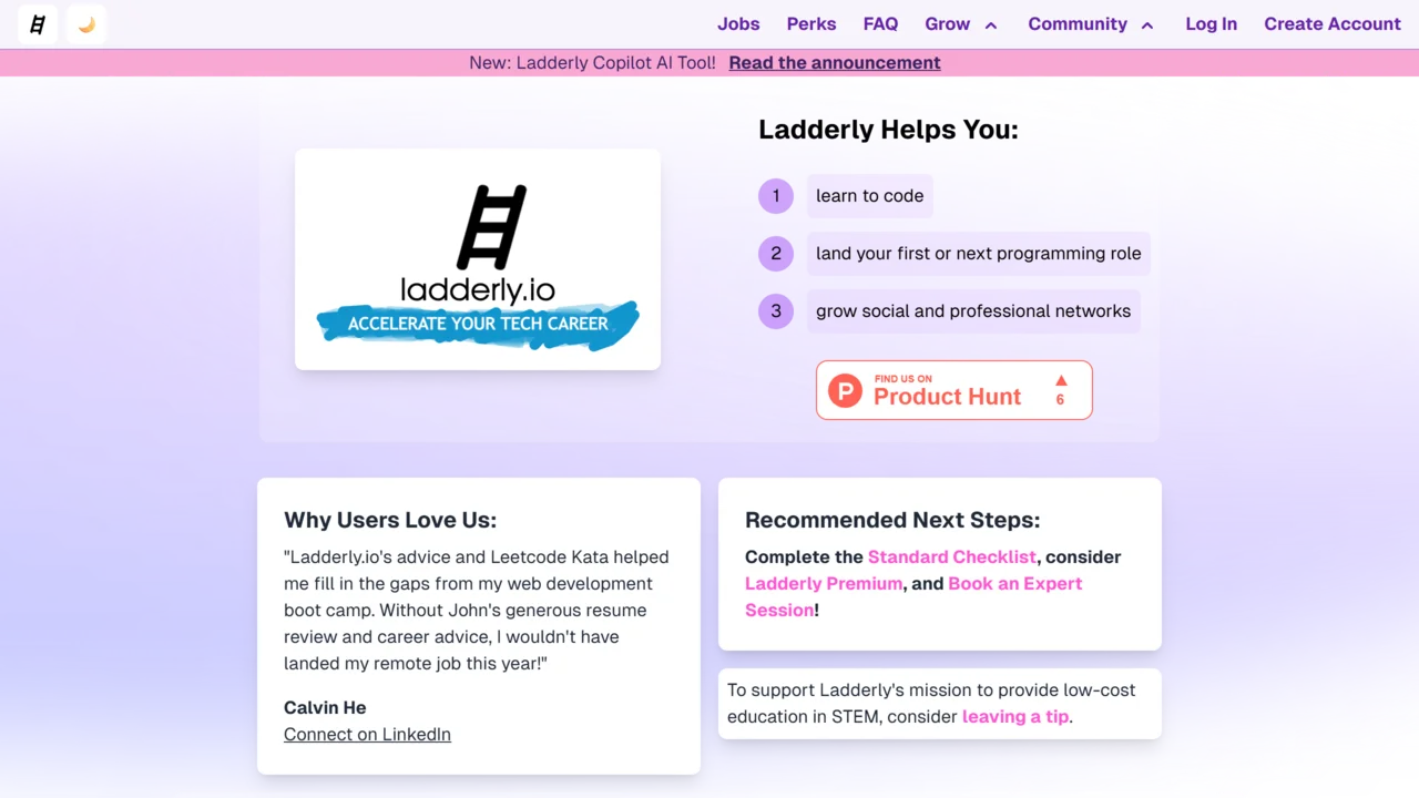 Ladderly.io