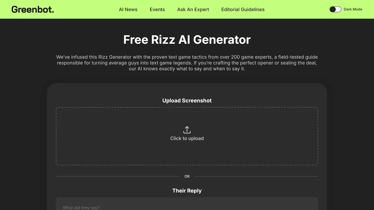 AI Rizz Generator